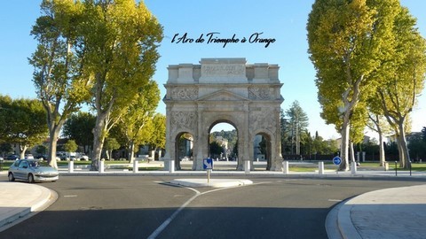 L'Arc de Triomphe à Orange